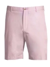 Peter Millar Stretch Chino Shorts In Piglet Pink