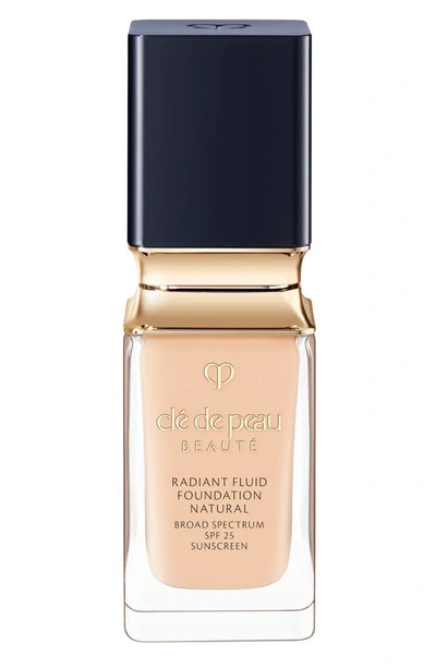 Clé De Peau Beauté Radiant Fluid Natural Foundation In O10 - Light Ocher