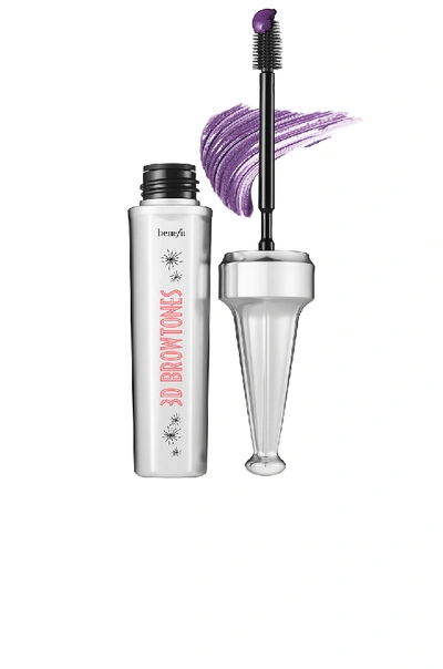 Benefit Cosmetics 3d Browtones Instant Eyebrow Fun Color Highlights In Rich Purple.