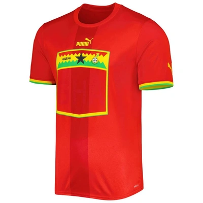 Puma Red Ghana National Team 2022/23 Away Replica Jersey