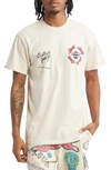 Ice Cream Zoom Embroidered Graphic T-shirt In Fog