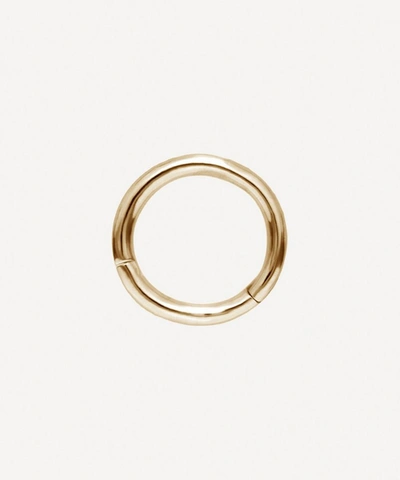 Maria Tash 14ct 6.5mm Plain Single Hoop Earring In Yellow Gold