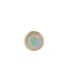 Maria Tash 14ct 2mm Opal Single Threaded Stud Earring In Gold