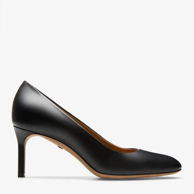 Bally Edita Women's 6210547 Black Leather Pumps In Multi