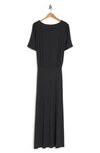 Go Couture Dolman Sleeve Maxi Dress In Charcoal