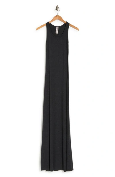 Go Couture Racerback Maxi Dress In Charcoal