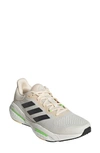 Adidas Originals Solar Glide 5 Running Shoe In Ecru/ Carbon/ Green