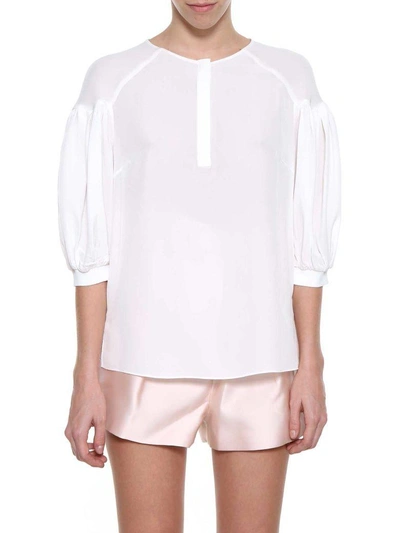 3.1 Phillip Lim / フィリップ リム White Silk Blouse In Bianco