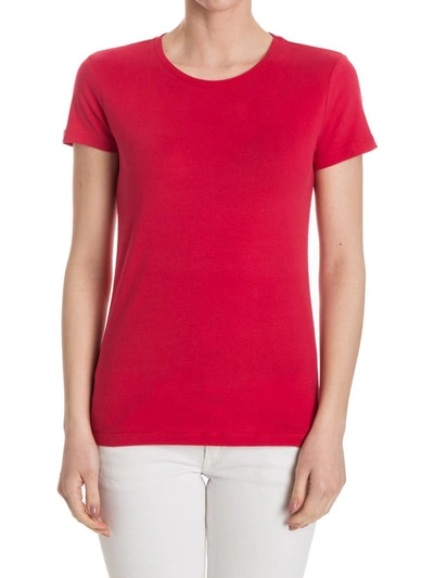 Majestic Cotton T In Red