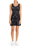 Marika Margot Active Dress In Black Painted Floral
