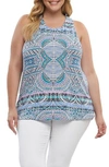 Tart Janalyn Crisscross Back Top In Sunset Tiles