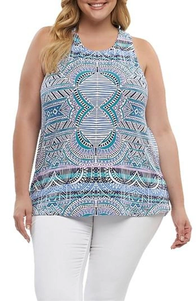 Tart Janalyn Crisscross Back Top In Sunset Tiles