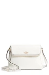 Kate Spade Carter Street - Berrin Leather Crossbody Bag - White In Bright White
