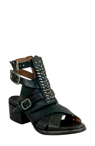 As98 Pennie Gladiator Sandal In Black