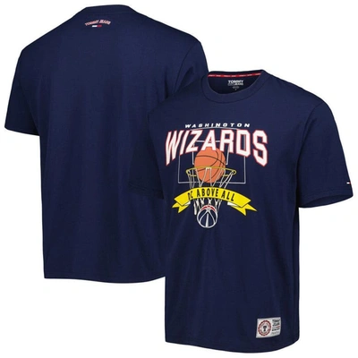 Tommy Jeans Navy Washington Wizards Tim Backboard T-shirt