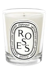 Diptyque Roses Scented Candle, 2.4 oz In Clear Vessel