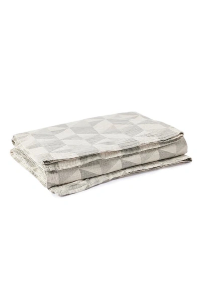 Coyuchi Pismo Organic Cotton Blanket In Cypress