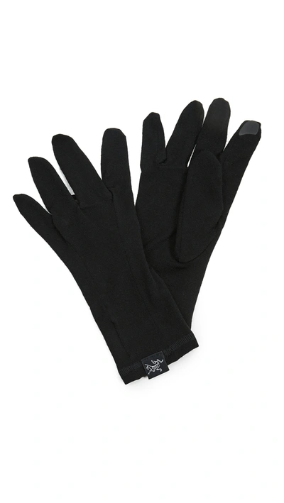 Arc'teryx Gothic Gloves In Black