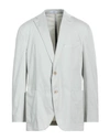 Boglioli Man Blazer Light Grey Size 40 Lyocell, Cotton, Elastane