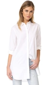 M.i.h. Jeans The Oversized Shirt In White