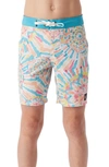 O'neill Kids' Hyperfreak Mysto Swim Trunks In White