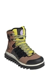 Adidas By Stella Mccartney Eulampis Hiking Boot In Camel/ Core Black
