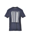 Armani Jeans T-shirts In Blue
