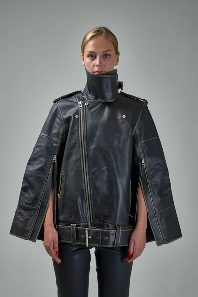 By Malene Birger Beatrisse Leather Jacket | ModeSens