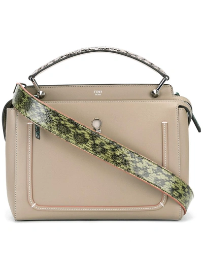 Fendi 'dotcom' Handtasche - Nude In Nude & Neutrals