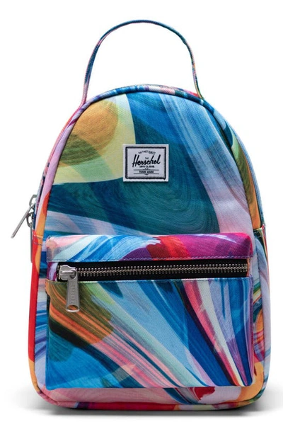 Herschel Supply Co. Mini Nova Backpack In Paint Pour Multi