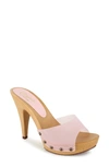 Candies Electra Slide Sandal In Pink