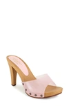 Candies Paxe Slide Sandal In Pink