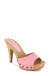 Candies Viviana Slide Sandal In Pink
