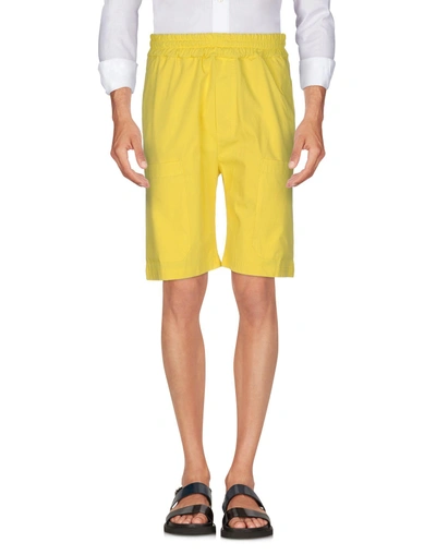 Low Brand Shorts & Bermuda Shorts In Yellow
