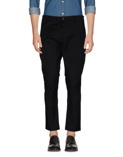 Low Brand Casual Trousers In Black
