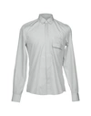 Low Brand Solid Color Shirt In Light Grey