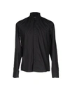 Low Brand Solid Color Shirt In Black