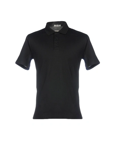 Low Brand Polo Shirts In Black