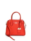 Kate Spade Carter Street Kylie Leather Satchel In Picnic Red
