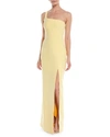 Likely Camden One-shoulder Gown W/ Slit In Snapdragon