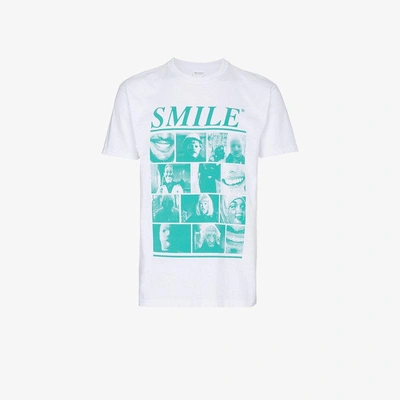 Just A T-shirt Kieron Livingstone Smile T-shirt - White