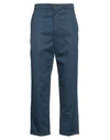 Kenzo Man Pants Slate Blue Size 46 Cotton