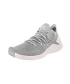 Nike Women's Free Tr 3 Flyknit Low-top Sneakers In Wolf Gray/white