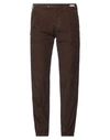L.b.m 1911 L. B.m. 1911 Man Pants Dark Brown Size 34 Cotton, Elastane