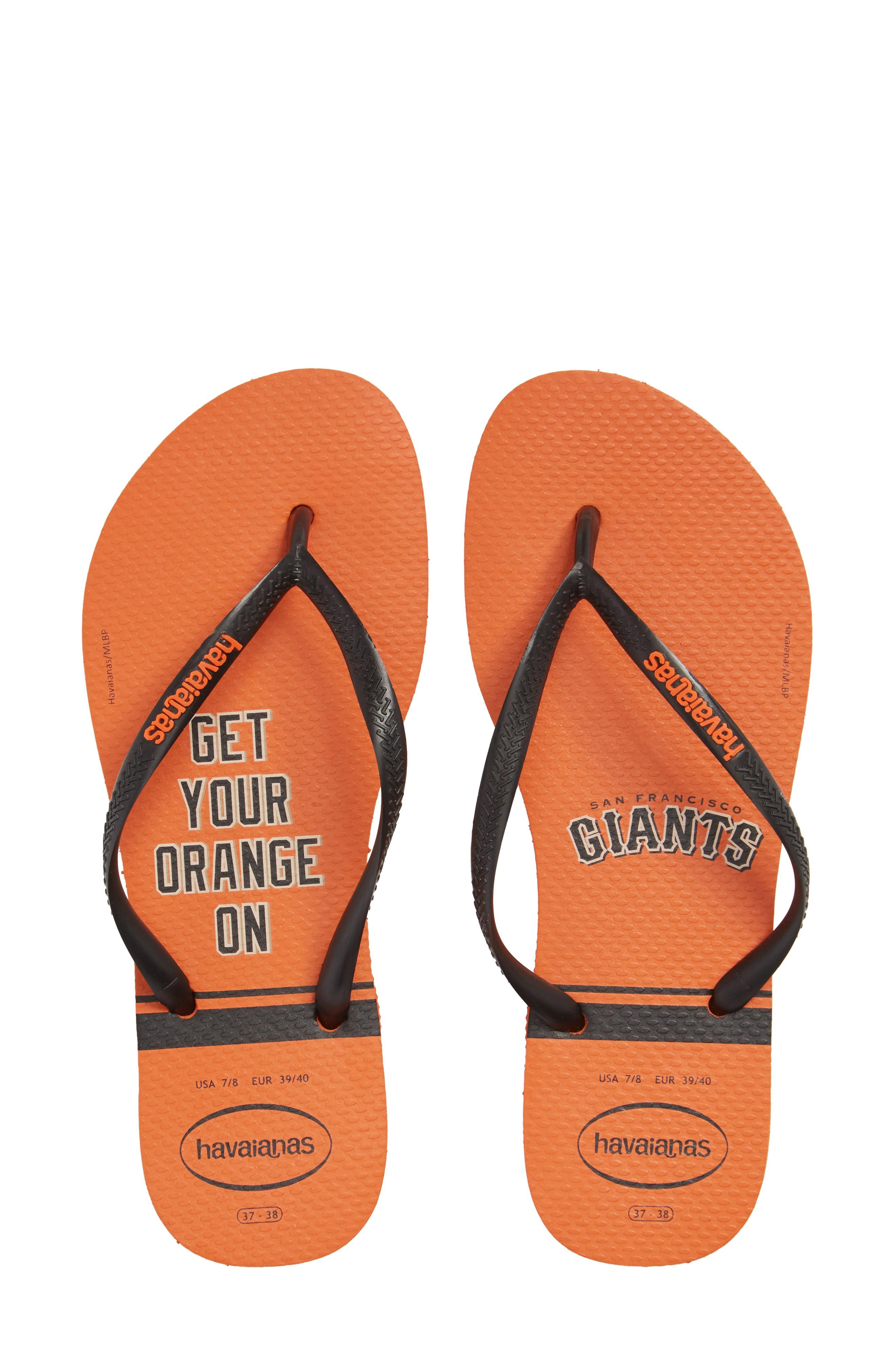 havaianas slim orange