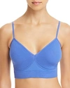 Yummie Audrey Day Seamless Bralette In Amparo Blue