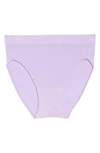 Wacoal B Smooth High Cut Briefs In Lavender