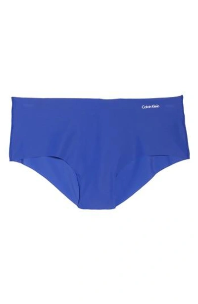 Calvin Klein 'invisibles' Hipster Briefs In Pure Cerulean