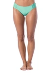 La Blanca Island Goddess Hipster Bikini Bottoms In Seafoam