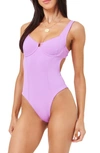L*space Women's Kendal Tropical Floral One-piece Swimsuit In Pink
